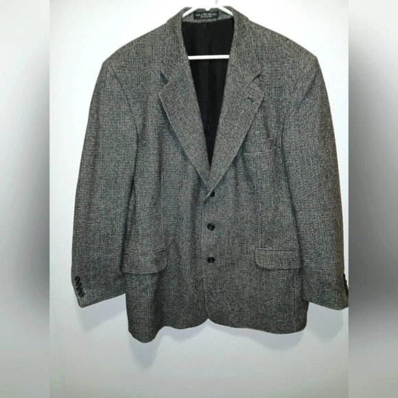 GIANFRANCO RUFFINI Other - GIANFRANCO RUFFINI men's 46 R cashmere blend herringbone blazer Italy
